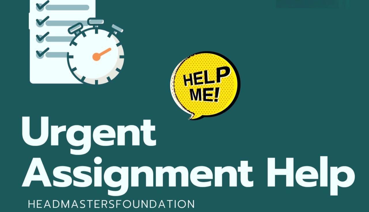 Urgent assignment help